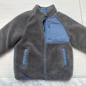Gap Kids Reversible Puffer Jacket and Sherpa Fleece